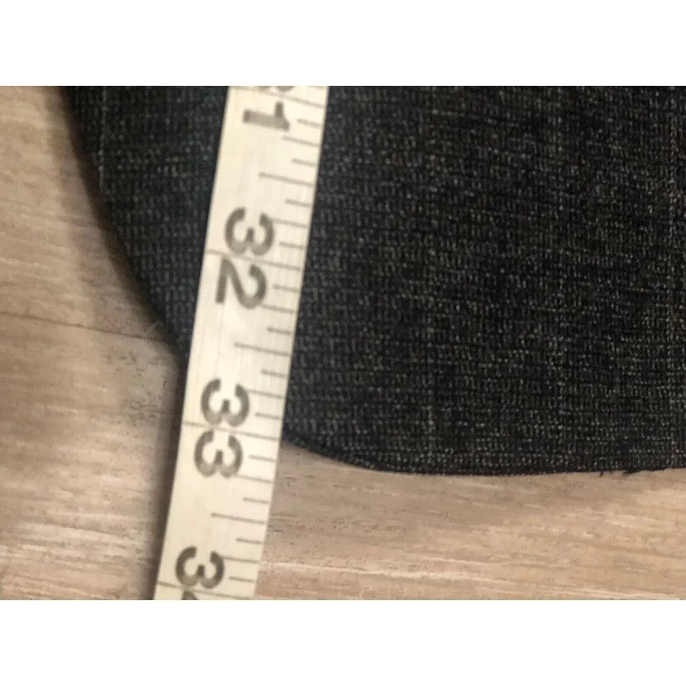 Hart Schaffner Marx‎ Men's Size 40 R Gray Wool Blazer Sport Coat 2 Button USA